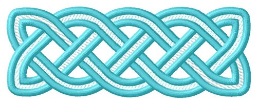 Knot Border Machine Embroidery Design