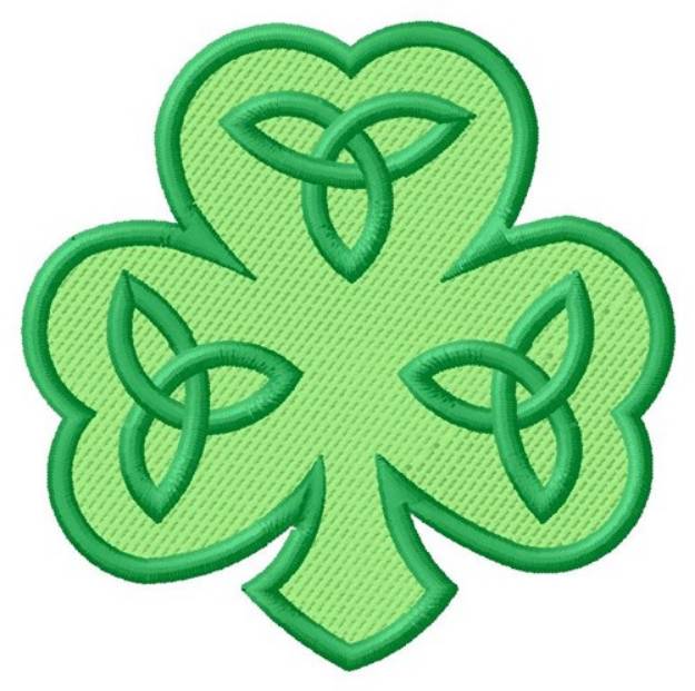 Picture of Celtic Shamrock Machine Embroidery Design