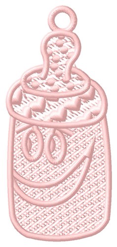 FSL Bottle Ornament Machine Embroidery Design