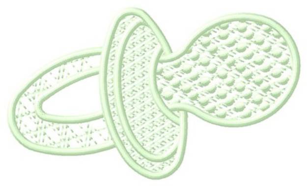 Picture of FSL Pacifier Machine Embroidery Design
