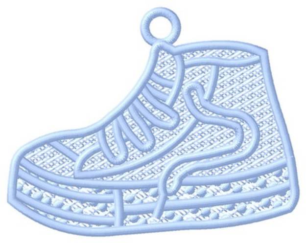 Picture of FSL Tennis Shoe Ornament Machine Embroidery Design