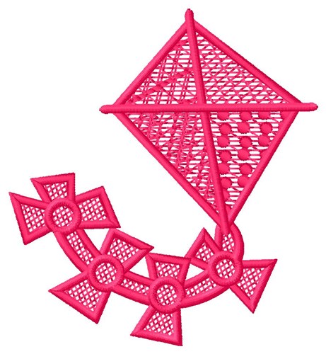 FSL Kite Machine Embroidery Design