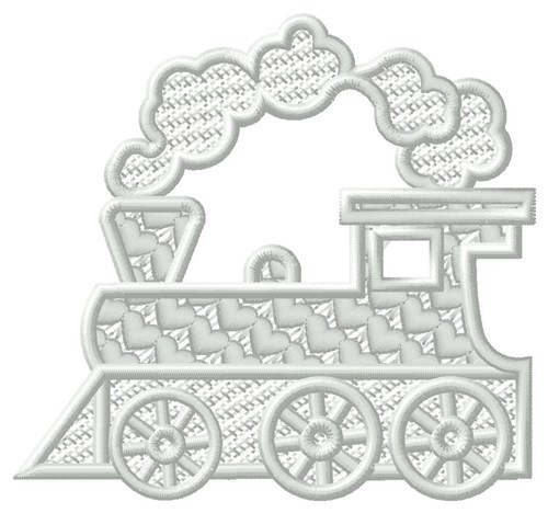 FSL Train Machine Embroidery Design