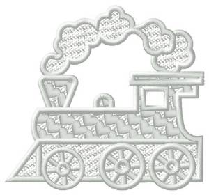 Picture of FSL Train Machine Embroidery Design