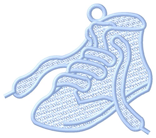 FSL Shoe Ornament Machine Embroidery Design