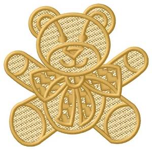 Picture of FSL Teddy Bear Machine Embroidery Design