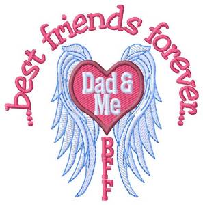 Picture of Dad & Me Machine Embroidery Design