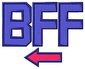 Picture of BFF Machine Embroidery Design