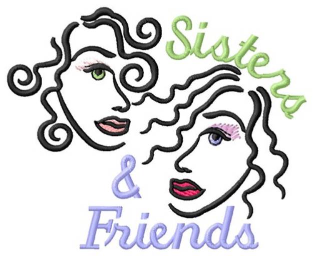 Picture of Sisters & Friends Machine Embroidery Design