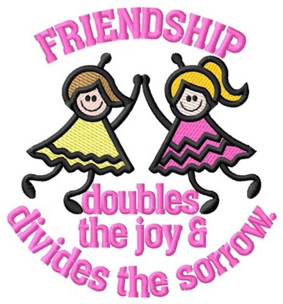 Picture of Double Joy Machine Embroidery Design