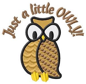 Picture of A Little Owly Machine Embroidery Design