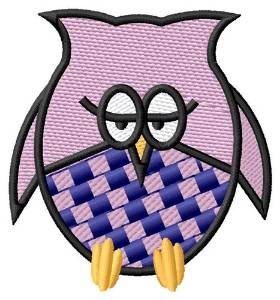 Picture of Sleepy Owl Machine Embroidery Design
