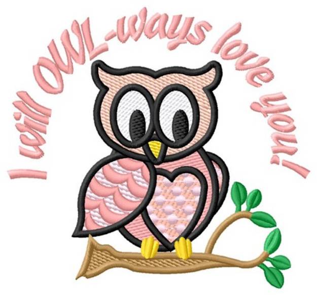 Picture of Love You Machine Embroidery Design