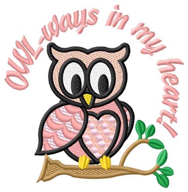 Picture of Owl-ways Machine Embroidery Design