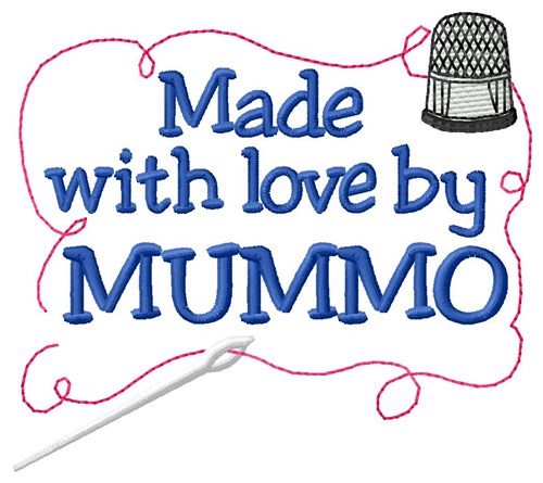Made By Mummo Machine Embroidery Design