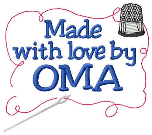 Made By Oma Machine Embroidery Design