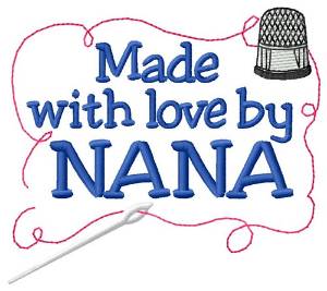 Picture of Made By Nana Machine Embroidery Design
