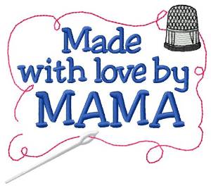 Picture of Made By Mama Machine Embroidery Design
