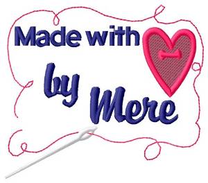 Picture of Made By Mere Machine Embroidery Design