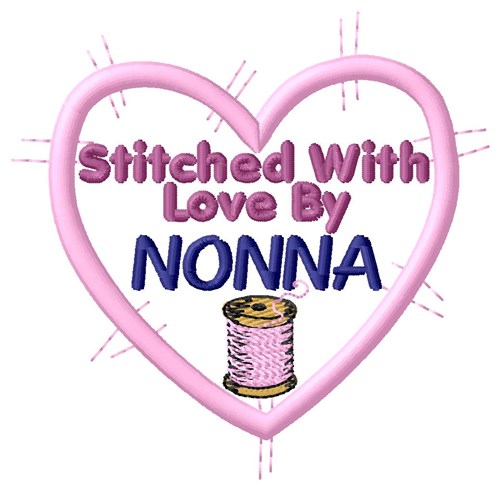 Stitched By Nonna Machine Embroidery Design
