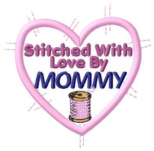 Picture of Stitched By Mommy Machine Embroidery Design