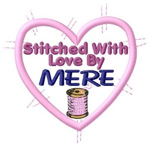 Picture of Stitched By Mere Machine Embroidery Design