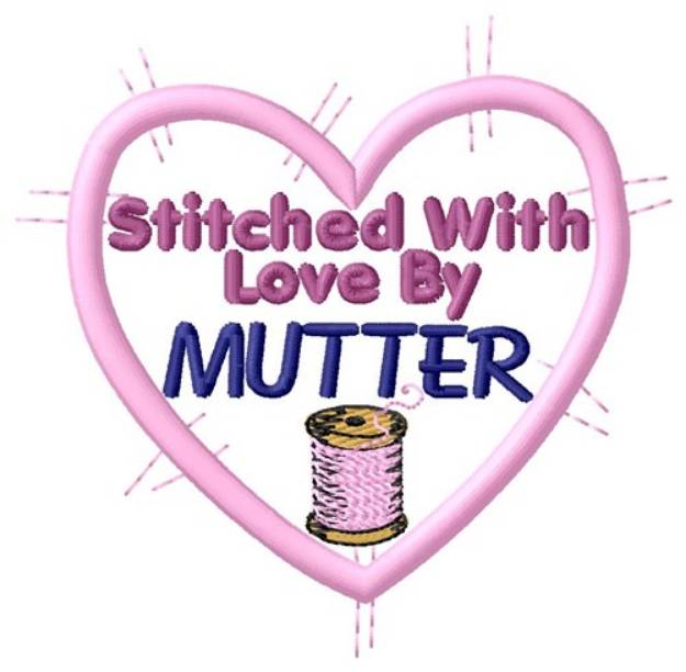 Picture of Stitched By Mutter Machine Embroidery Design