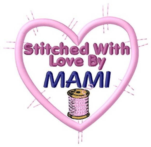 Picture of Stitched By Mami Machine Embroidery Design