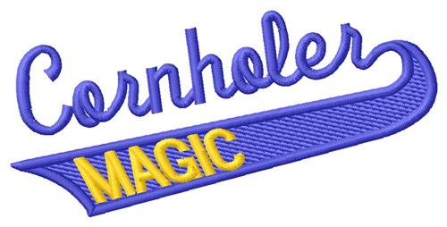 Cornholer Magic Machine Embroidery Design