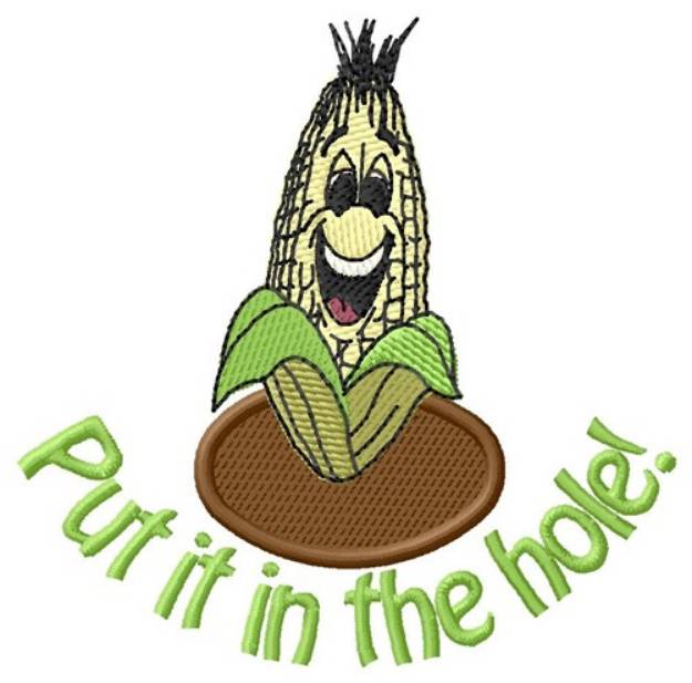 Picture of In The Hole Machine Embroidery Design