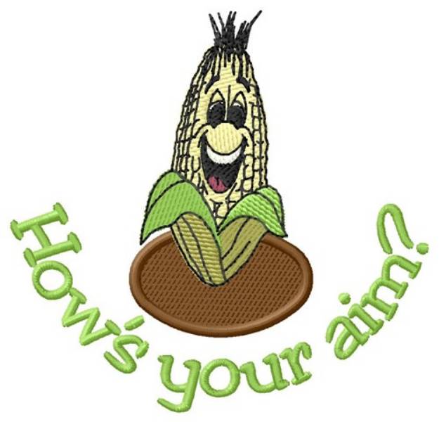 Picture of Your Aim? Machine Embroidery Design