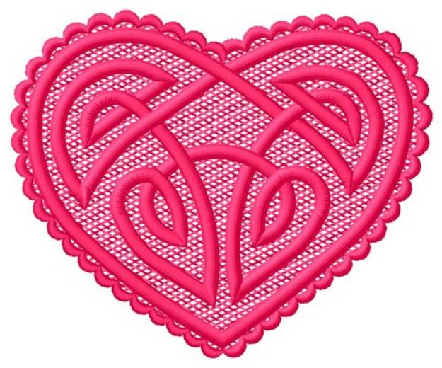 Picture of FSL Heart Machine Embroidery Design