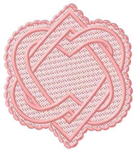 FSL Twined Hearts Machine Embroidery Design