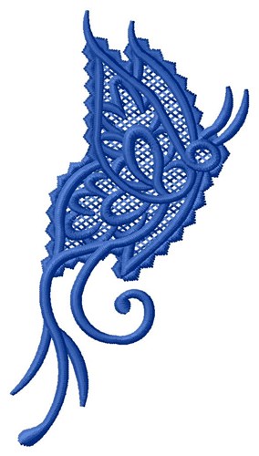FSL Flying Butterfly Machine Embroidery Design