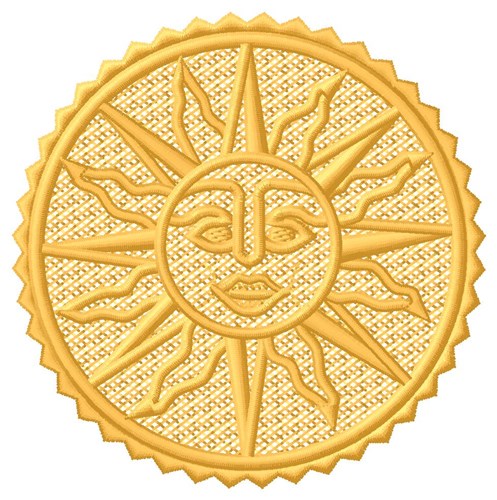FSL Sun Machine Embroidery Design