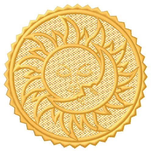FSL Sun/Moon Machine Embroidery Design