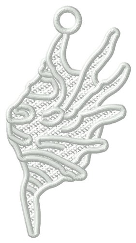 FSL Spider Conch Machine Embroidery Design