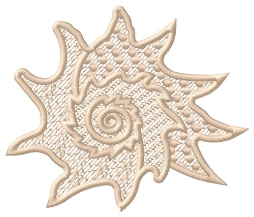 FSL Long Spindle Star Machine Embroidery Design