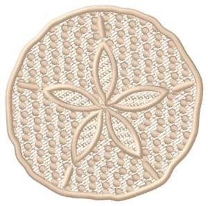 Picture of FSL Sand Dollar Machine Embroidery Design