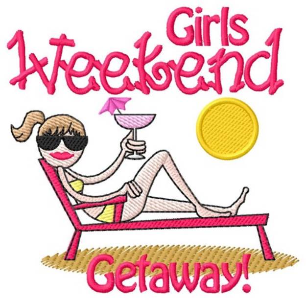 Picture of Weekend Getaway Machine Embroidery Design