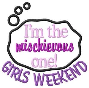 Picture of Mischievous Weekend Machine Embroidery Design