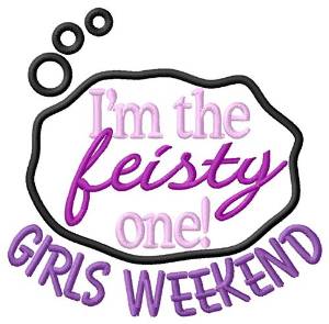 Picture of Feisty Weekend Machine Embroidery Design