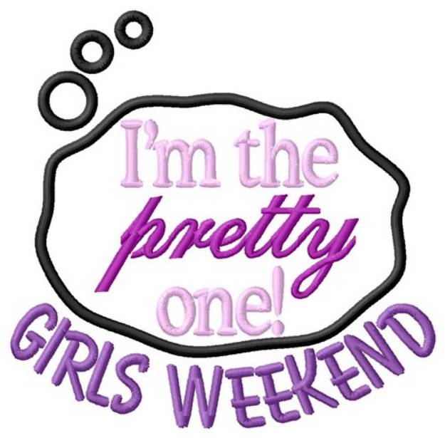 Picture of Pretty Weekend Machine Embroidery Design