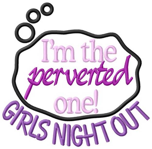 Picture of Perverted Night Out Machine Embroidery Design