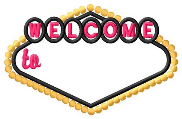 Picture of Welcome To Machine Embroidery Design