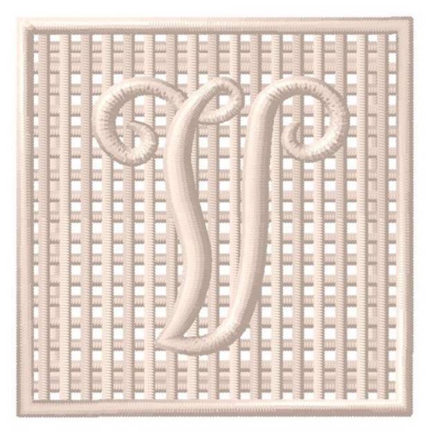 Picture of Filet Crochet V Machine Embroidery Design