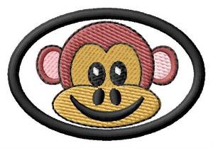 Picture of Monkey Whole Note Machine Embroidery Design