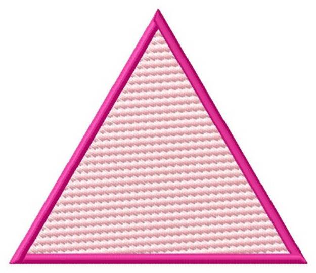 Picture of Triangle (Light Fill) Machine Embroidery Design