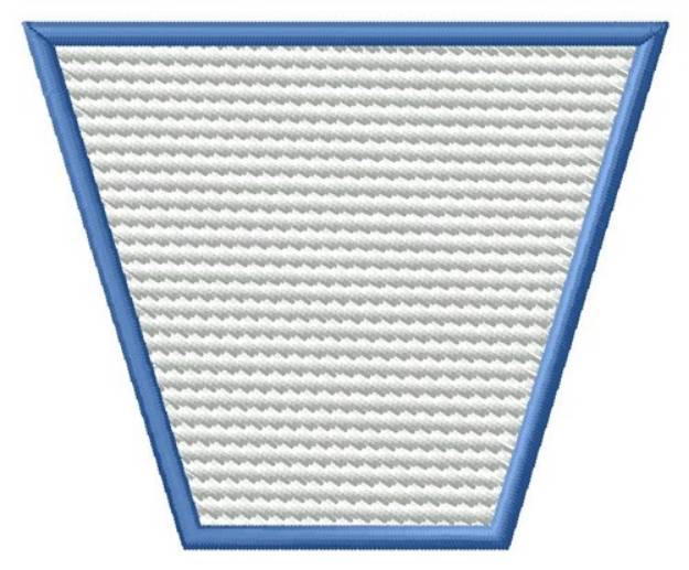Picture of Trapezoid (Light Fill) Machine Embroidery Design