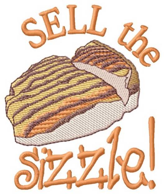 Picture of Sell The Sizzle Machine Embroidery Design